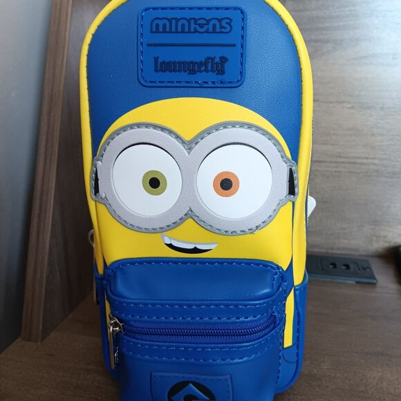 Loungefly Handbags - NWT Loungefly Minions Pencil Case Pouch Bag AMC